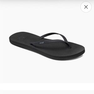 Reef Bliss Nights Flip Flops in Black